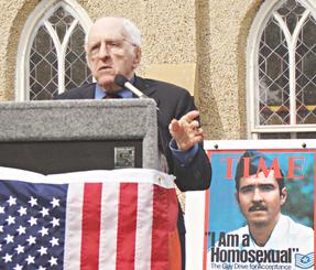 "National Equality March" "Dan Choi" DADT Matlovich gay military Kameny
