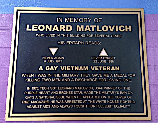 "Leonard Matlovich"